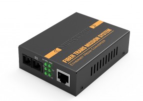 百兆单模双纤收发器25KM-SC